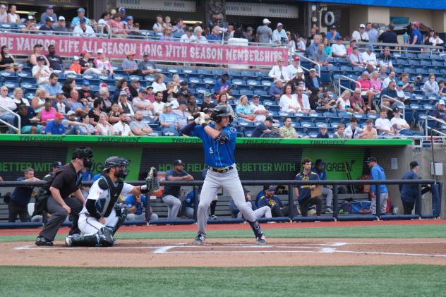 Biloxi Shuckers at bat