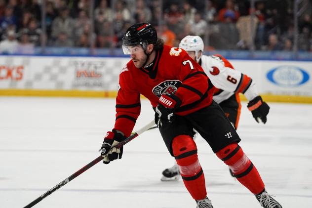 Rapid City Rush's Deni Goure on game night