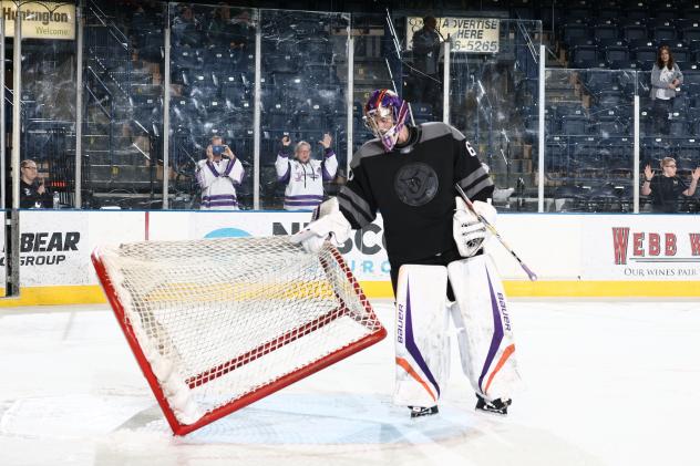 Youngstown Phantoms' Melvin Strahl on game night