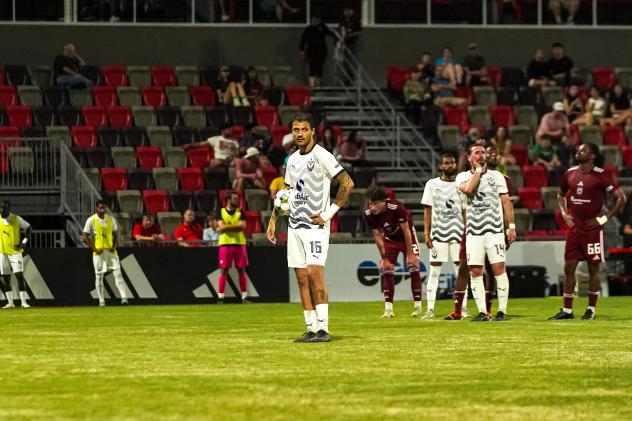 South Georgia Tormenta FC's Mason Tunbridge in action