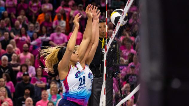 Omaha Supernovas' Kayla Caffey in action