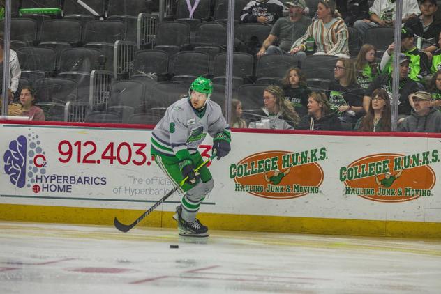 Florida Everblades defenseman Santino Centorame