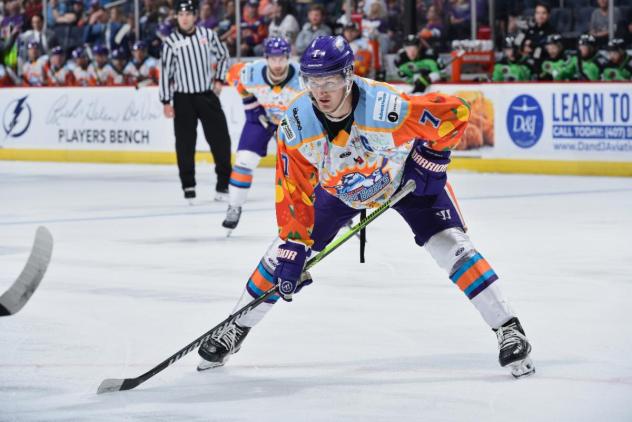 Orlando Solar Bears forward Tyler Bird