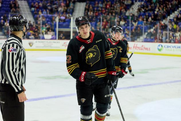 Vancouver Giants forward Tyler Thorpe
