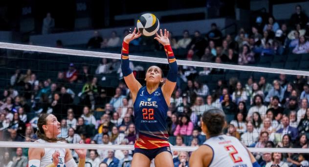 Grand Rapids Rise setter Camryn Turner