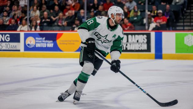 Texas Stars' Kyle Capobianco in action