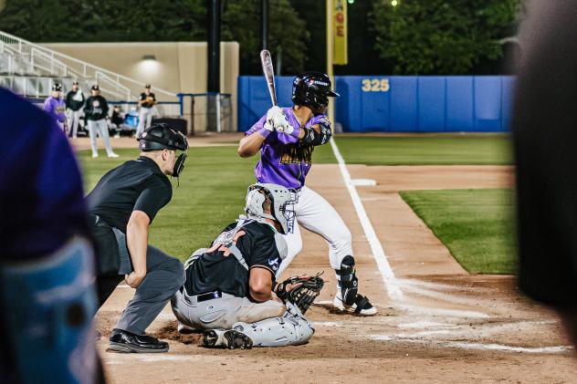 Biloxi Shuckers at bat