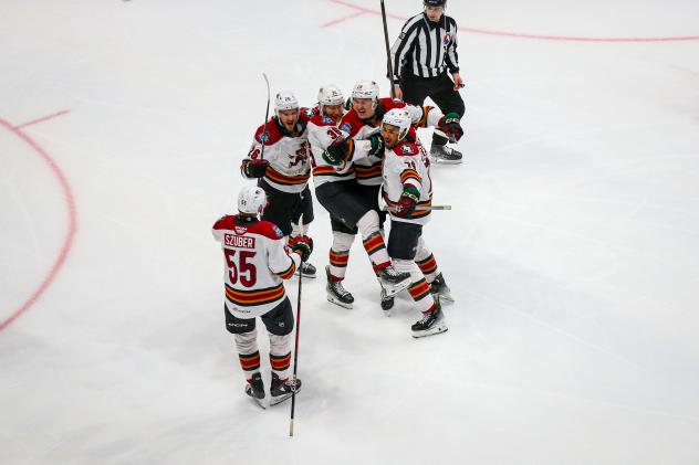 Tucson Roadrunners on game night