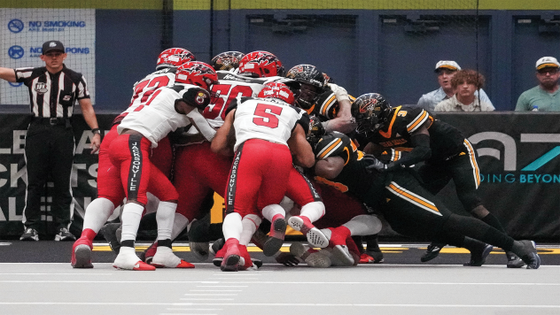 Jacksonville Sharks battle the Tucson Sugar Skulls