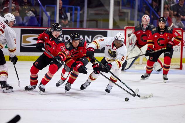 Vancouver Giants forward Aaron Obobaifo