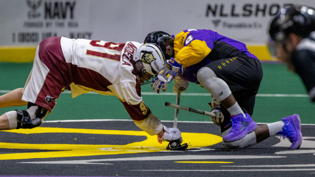 Joe Nardella of the Albany FireWolves (left)
