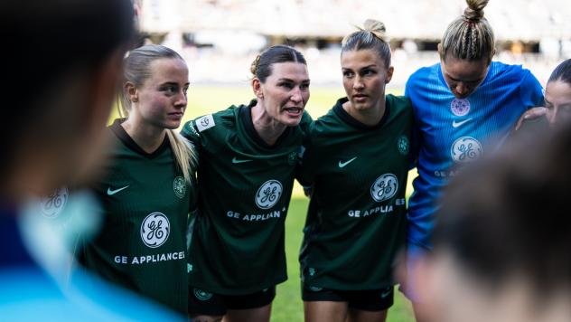 Racing Louisville FC pregame talk