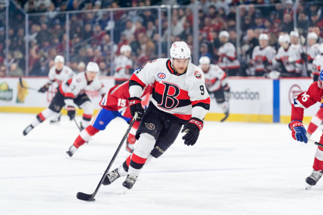 Belleville Senators' Angus Crookshank on game night