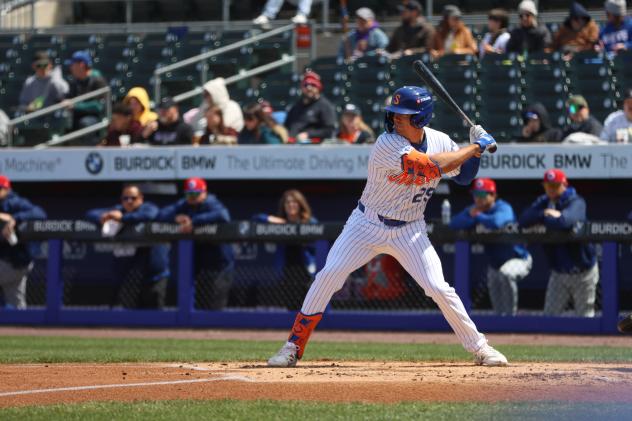 Jared Young of the Syracuse Mets