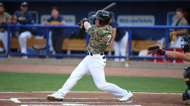 Garrett Spain of the Biloxi Shuckers
