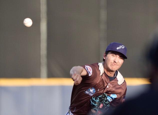Pensacola Blue Wahoos pitcher Evan Fitterer