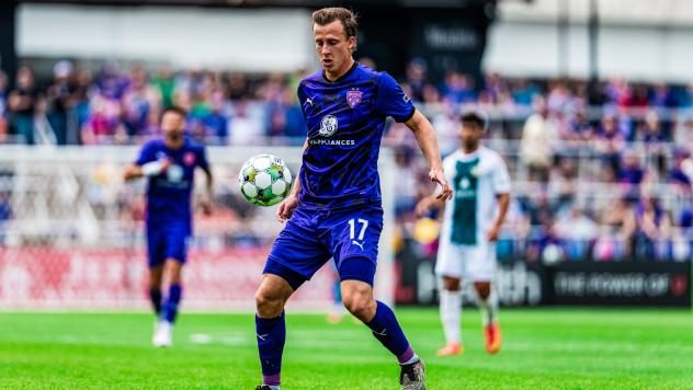 Louisville City FC midfielder Taylor Davila
