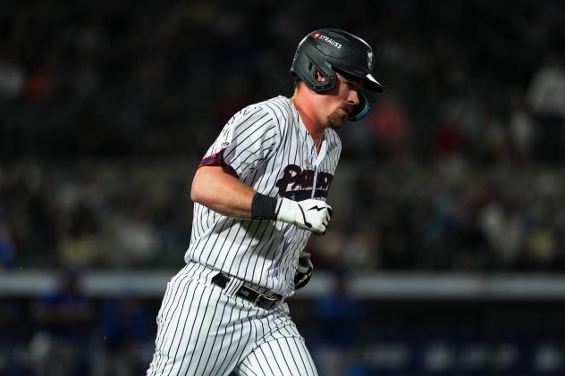 Somerset Patriots' Garrett Martin on game night