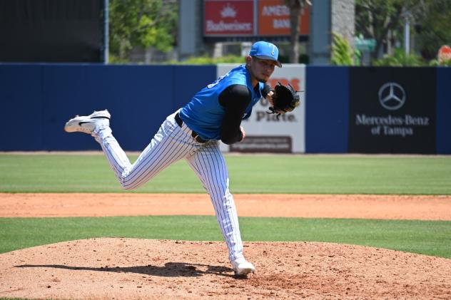 Tampa Tarpons pitcher Jonathan Loáisiga