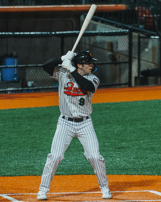 Long Island Ducks outfielder Chris Roller