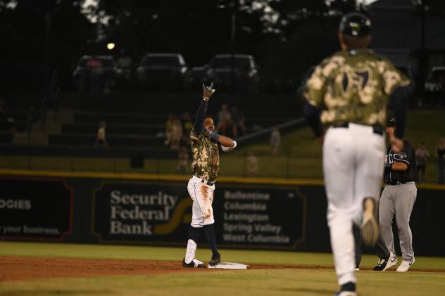 Columbia Fireflies' Brennon McNair on game night