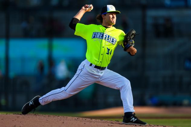Columbia Fireflies pitcher Josh Hansell