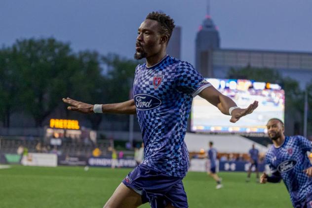 Indy Eleven forward Elvis Amoh