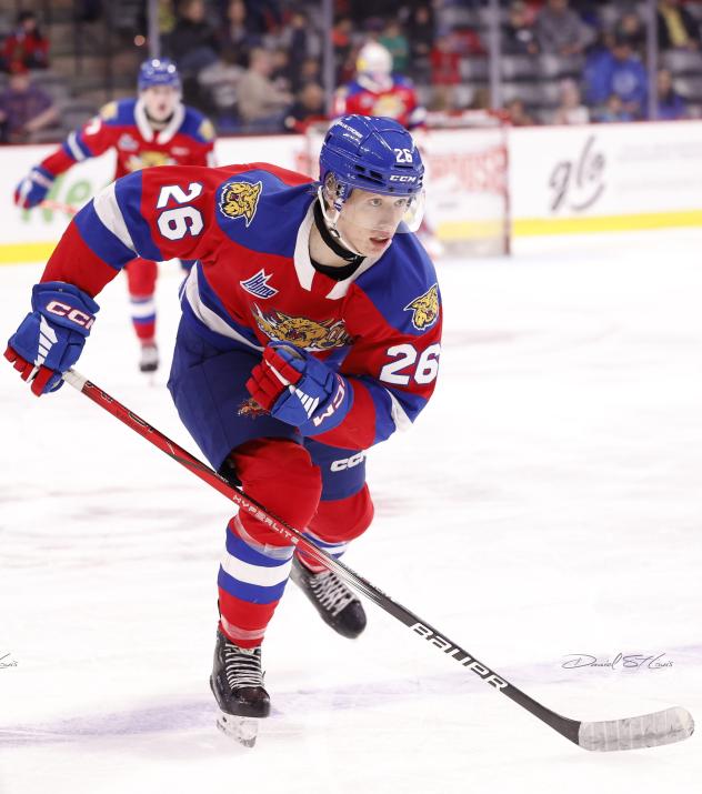 Julius Sumpf of the Moncton Wildcats