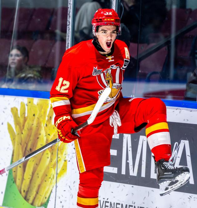 Matyas Melovsky of the Baie-Comeau Drakkar