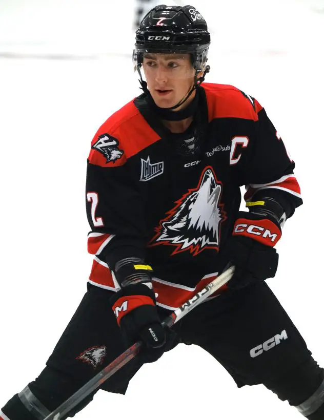 Alex Carr of the Rouyn-Noranda Huskies