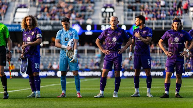 Louisville City FC pregame lineup