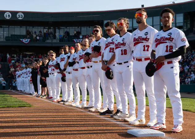 Fargo-Moorhead RedHawks on game night