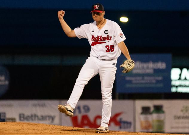 Fargo-Moorhead RedHawks' Jake Dykhoff