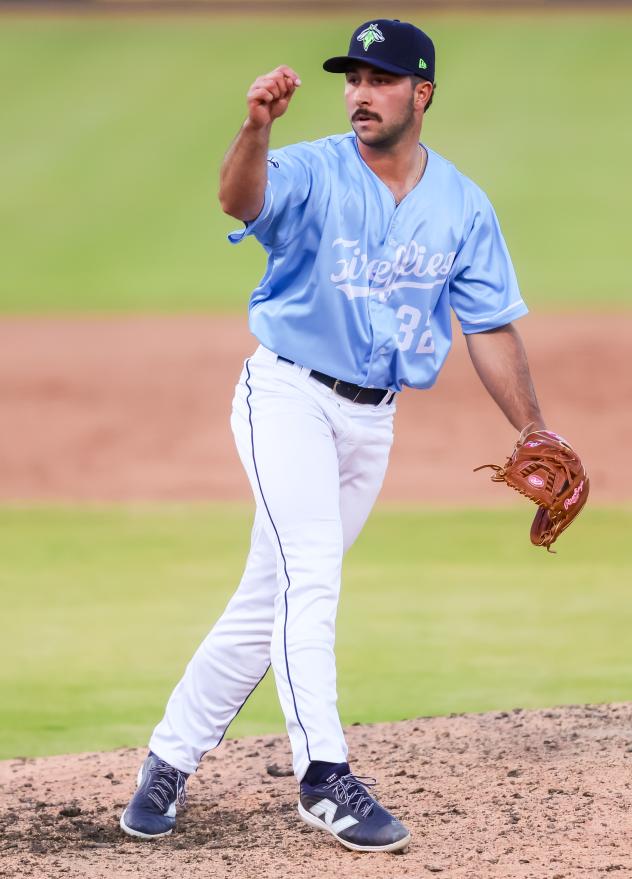 Columbia Fireflies pitcher Nick Conte