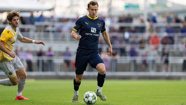 Louisville City FC's Taylor Davila in action