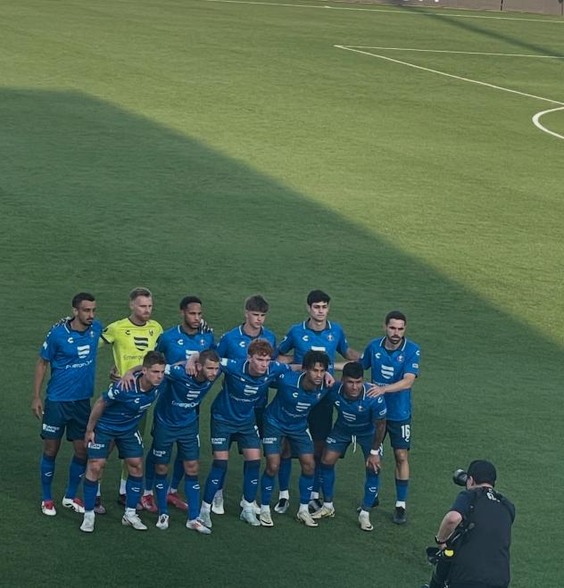 North Carolina FC pregame lineup