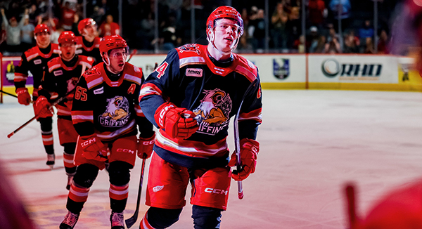 Grand Rapids Griffins forward Michael Brandsegg-Nygard