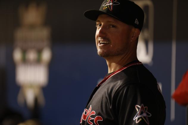 Albuquerque Isotopes hitting coach Jordan Pacheco