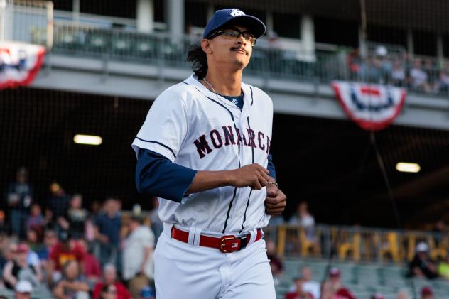 Austin Van Meter with the Kansas City Monarchs