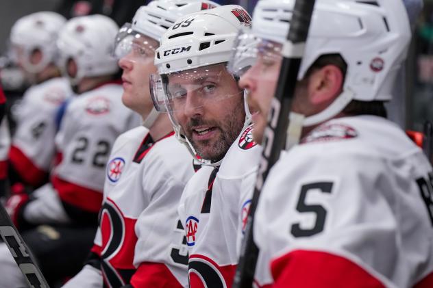 Sam Gagner with the Belleville Senators