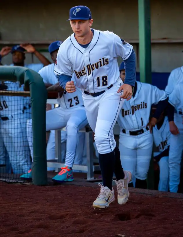 Tri-City Dust Devils pitcher A.J. Block