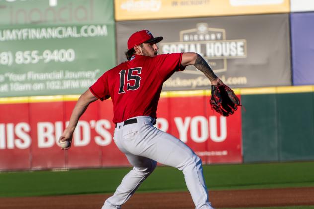 Hickory Crawdads pitcher Dalton Pence