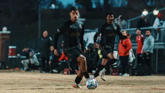 Forward Lucca Dourado with Birmingham Legion FC