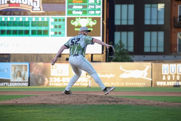 Greensboro Grasshoppers pitcher Blake Townsend