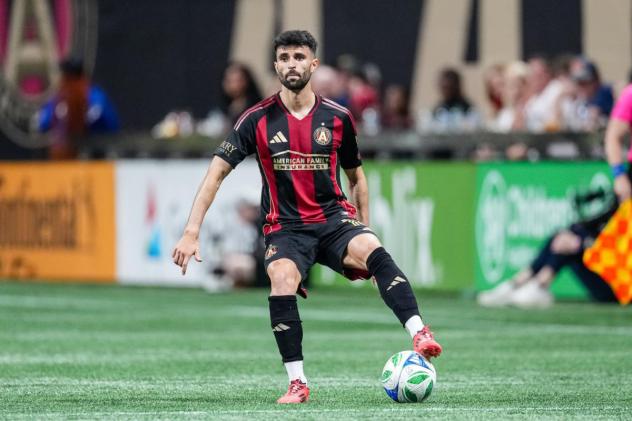 Atlanta United's Pedro Amador on the field
