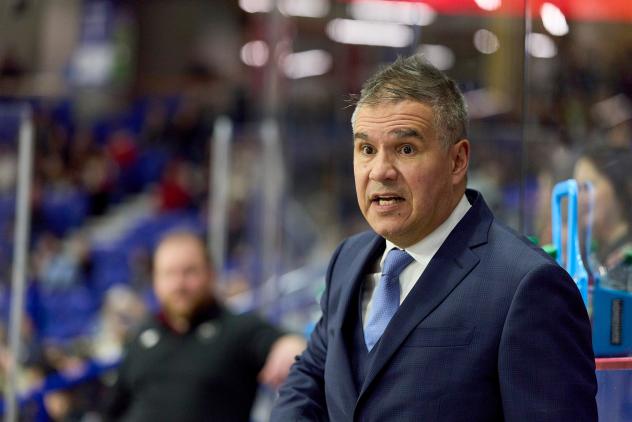 Vancouver Giants Head Coach Manny Viveiros