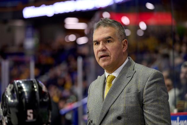 Vancouver Giants Head Coach Manny Viveiros