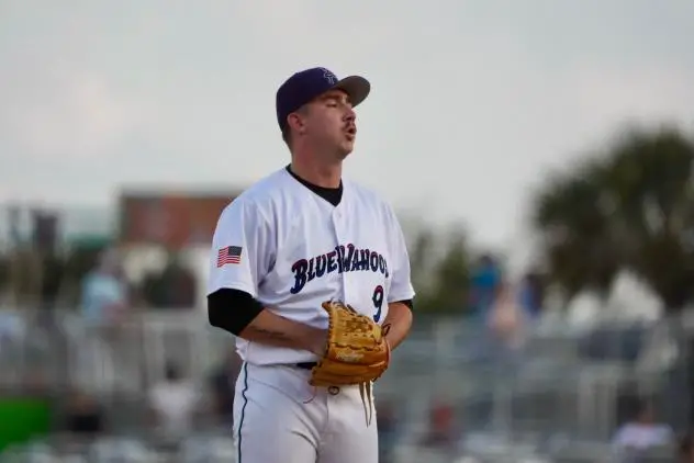 Pensacola Blue Wahoos pitcher Jacob Miller