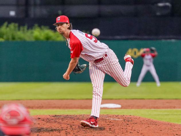 Ottawa Titans pitcher Grant Larson