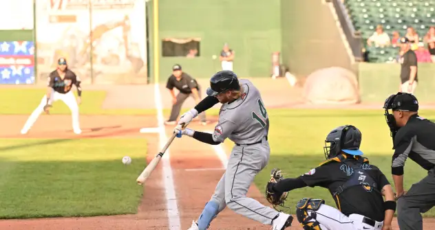 Long Island Ducks outfielder River Town